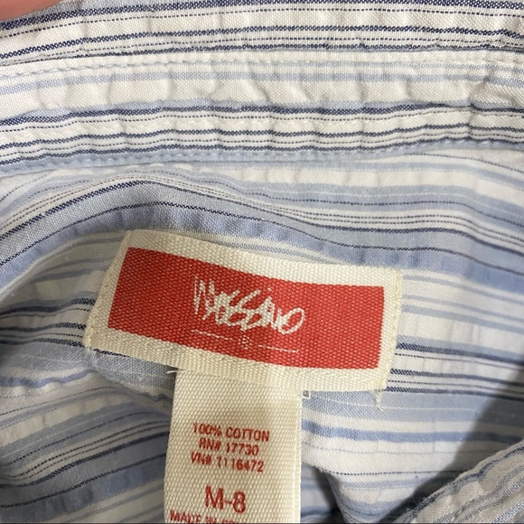 Mossimo Boys Striped Short Sleeve Button Down - Picture 5 of 6